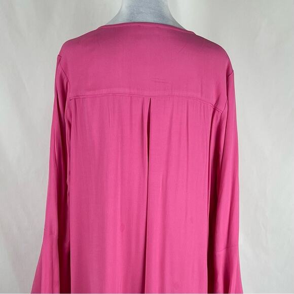 Anthropologie HD in Paris Pink Whimsical Feminine Fairy Dress NWOT Size 14 - Picture 7 of 13